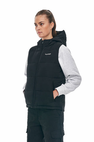 WMNS HUFFER PUFFER VEST BLACK