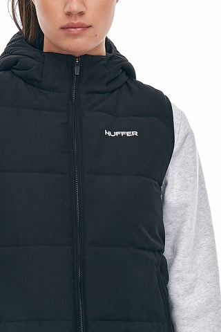 WMNS HUFFER PUFFER VEST BLACK