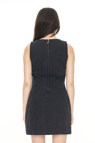 DENIM WYNN DRESS BLACK WASH