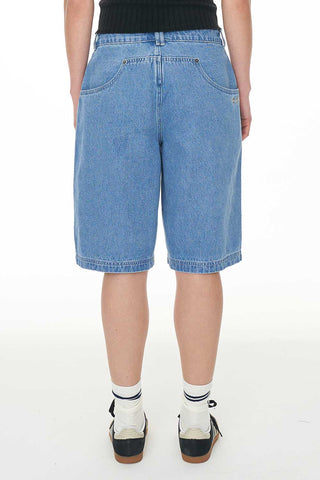 DENIM RIDER SHORT BLUE WASH