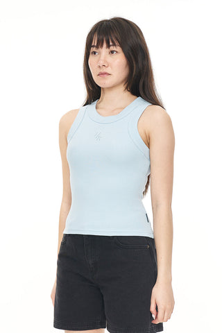 SIGNATURE RIB TANK Y2K BLUE