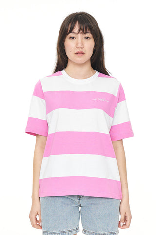 97 WMNS FREE TEE STD PINK/WHITE