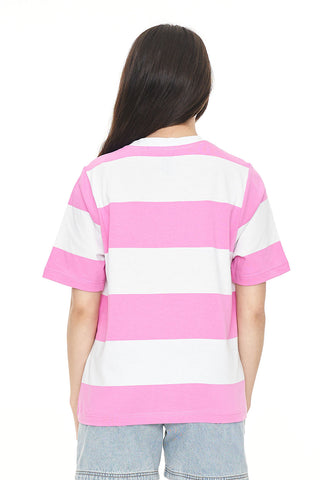 97 WMNS FREE TEE STD PINK/WHITE