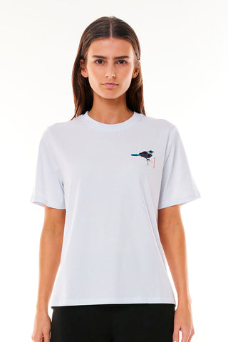 WMNS CLASSIC TEE/BREWED WHITE