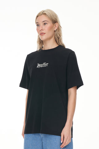 RELAX TEE 220/LIGHT BEAMS BLACK