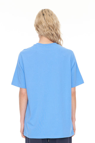 RELAX TEE 220/POST UP SHORE BLUE