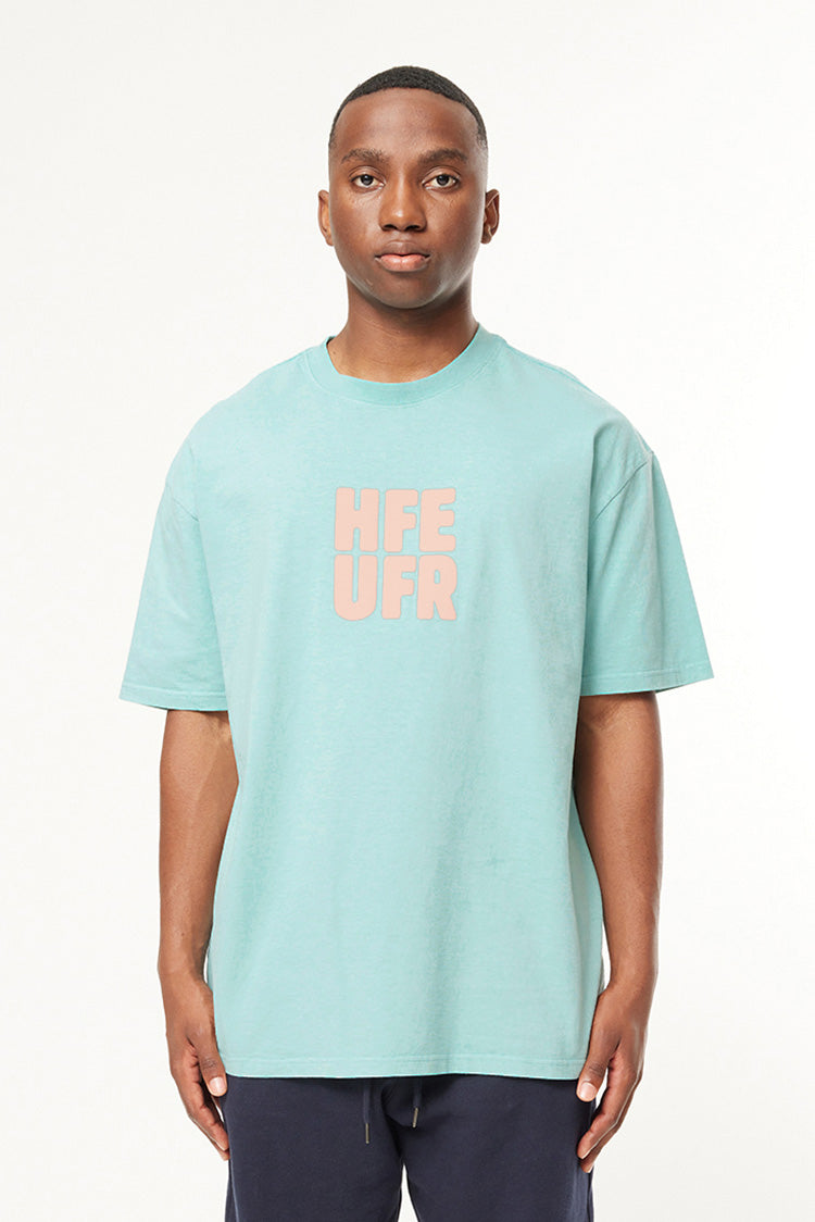 MENS FREE TEE/DIDDY SEAFOAM – Huffer