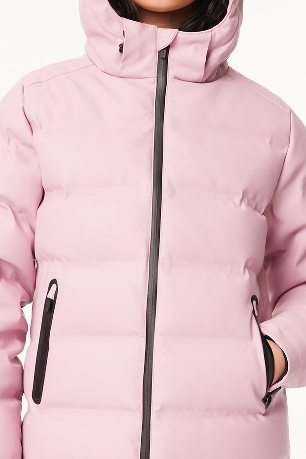 Pink 2024 huffer jacket