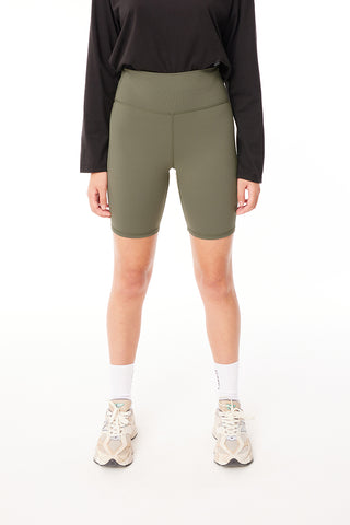 MISSIONS BIKE SHORT 8" KHAKI