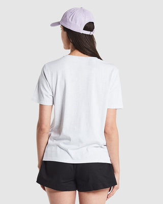 WMNS STELLA TEE/DAZED EMB SILVERMARLE